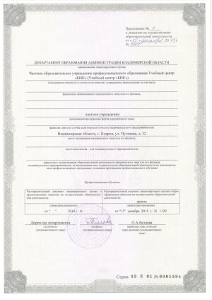 Сертификат 3 - изображение